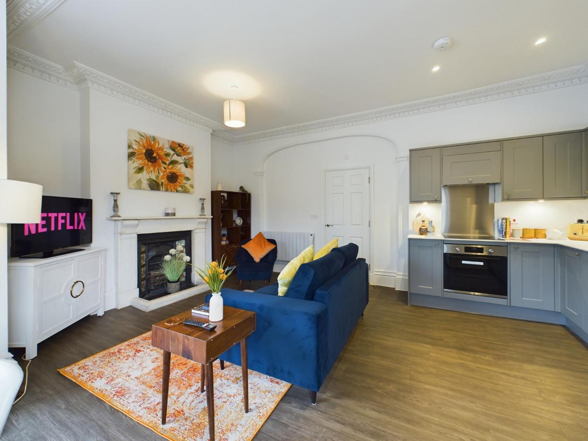 切尔滕纳姆Belle Vue Regency King Size W Free Parking公寓 外观 照片